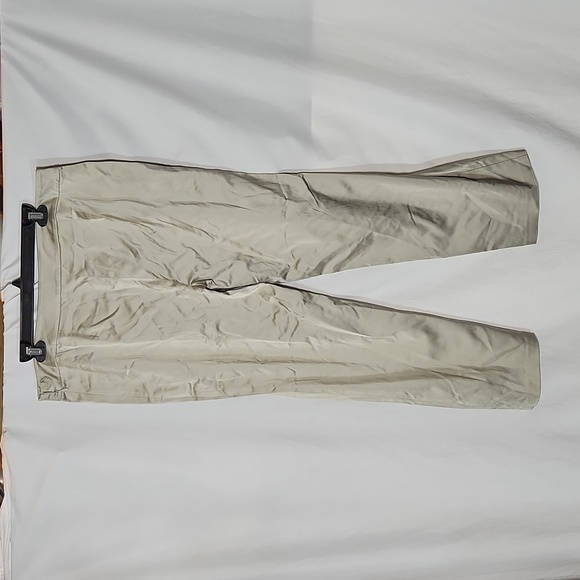 Eileen Fisher Champaign Satin Straight Pant New Size Petite Large - Picture 2 of 7